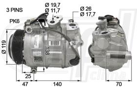 RPL QUALITY APCOMB0068 - COMPR MB W166/MB W205 (DENSO)