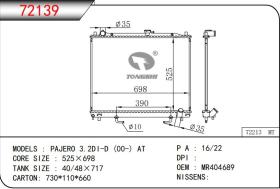 CASSELIN 72139 - RADIA MITSUBISHI MONTERO 3.2DID (00>) M/A