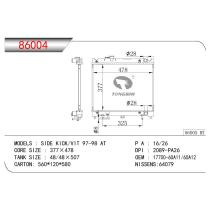 CASSELIN 86004 - RADIA SUZUKI VITARA 1.6 16V 3 PUERTAS (88>)