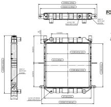 DOLPHIN RADIATOR 6511532 - RADIA NISSAN CABSTAR I E90.32/110.35/110.45 (10-98>) ATLEON