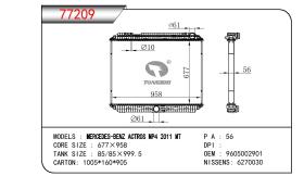 TONGSHI 77209 - RADIA MB ACTROS MP4 (11-) 677-960-56