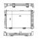 Ordoñez 2060231 - RADIA MB W124 200D/200TD/250D/250TD -AC (9/84>) AUT.